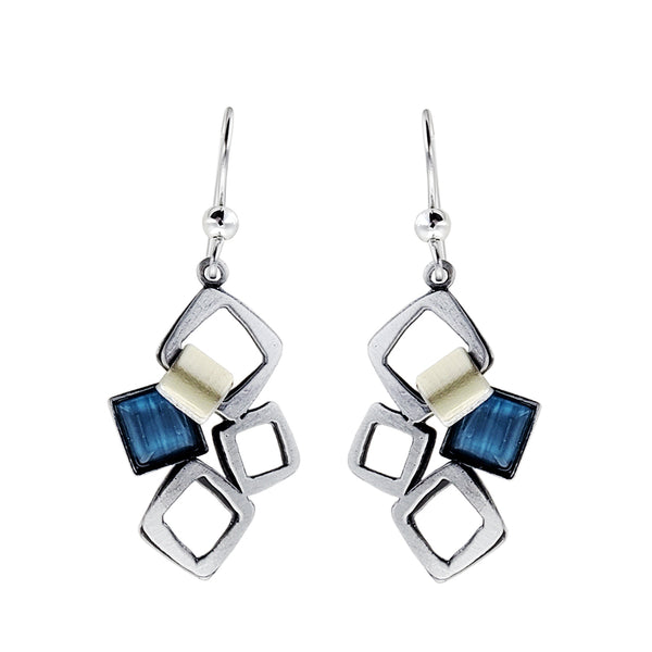 Christophe Poly Party Squares Earrings