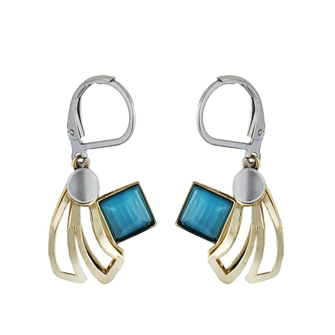 Christophe Poly Walking Square Earrings