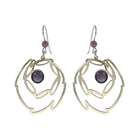 Christophe Poly Whimsy Hoop Dynamic Energy Layered Earrings