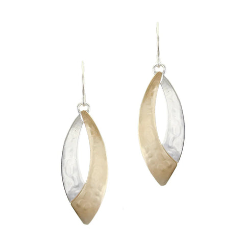 Marjorie Baer Overlap Swoops Earrings