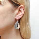 Marjorie Baer Teardrop Contrast Earrings On