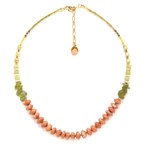 Ori Tao Bijoux Natural Gemstone Necklace