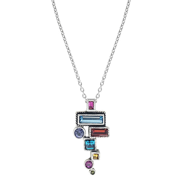 Patricia Locke Tumbling Geometry Fling Necklace 