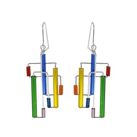 Barbie Levy Stream Of Color Earrings