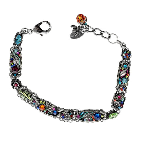 Firefly Designs Slender Colorful Ovals Bracelet