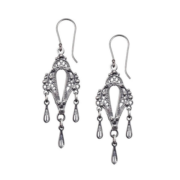  Israeli Yemenite Regal Chandelier Earrings