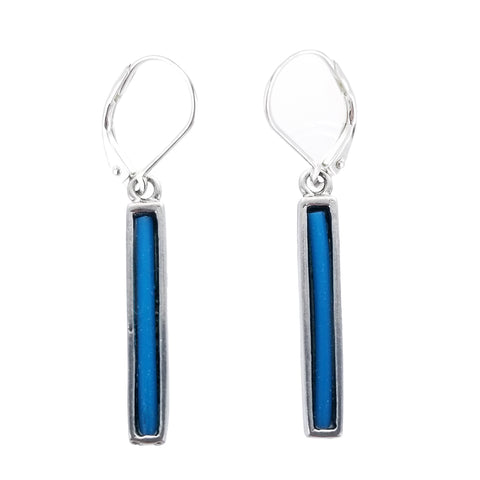 Osmose Double Thin Rectangle Earrings