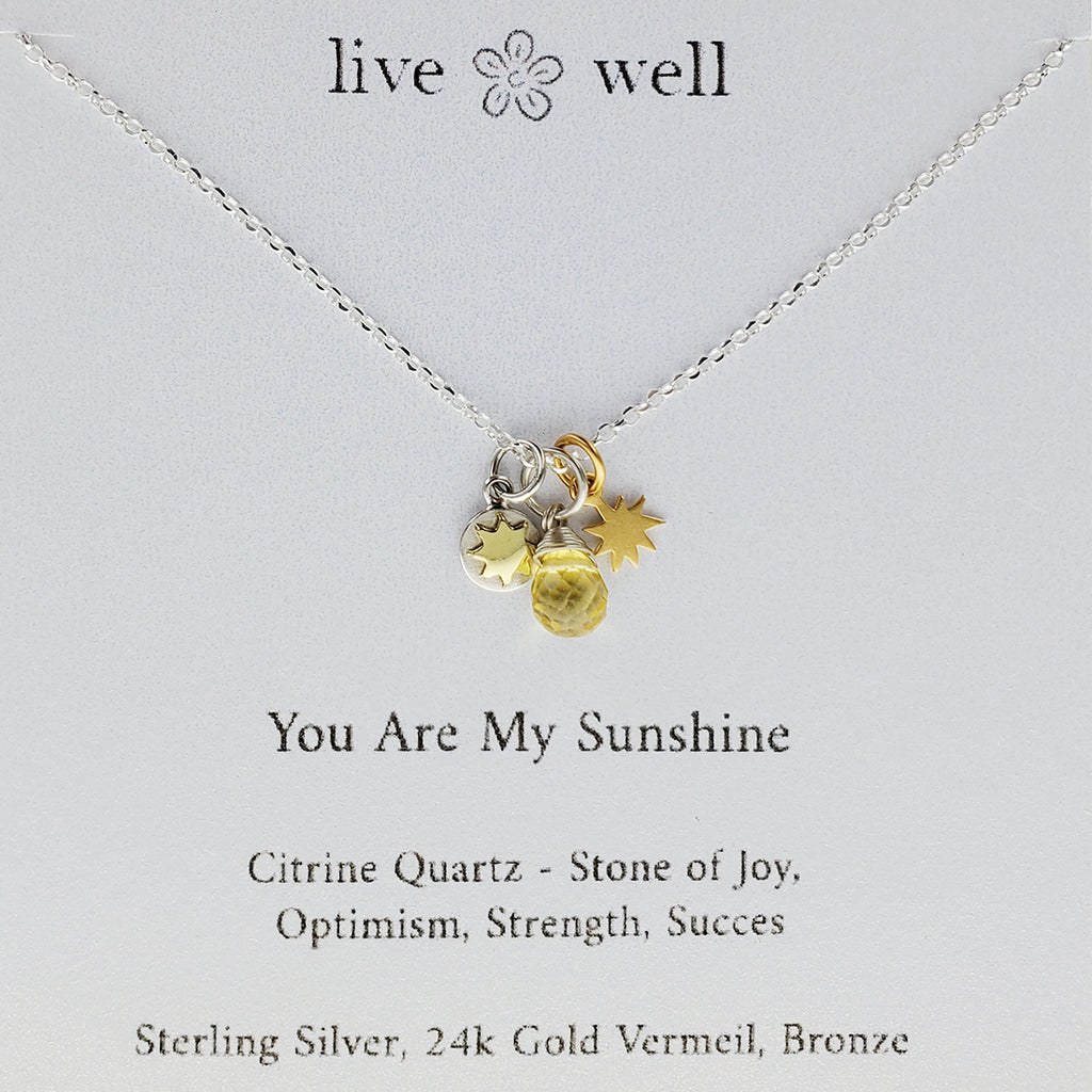 You are My Sunshine Engraved Necklace Inspirational Sunflower Locket  Necklace Jewelry for Women Girlfriend - Walmart.com
